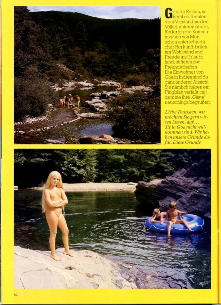 Jung und Frei Nr 34 - We are naked in the bosom of nature