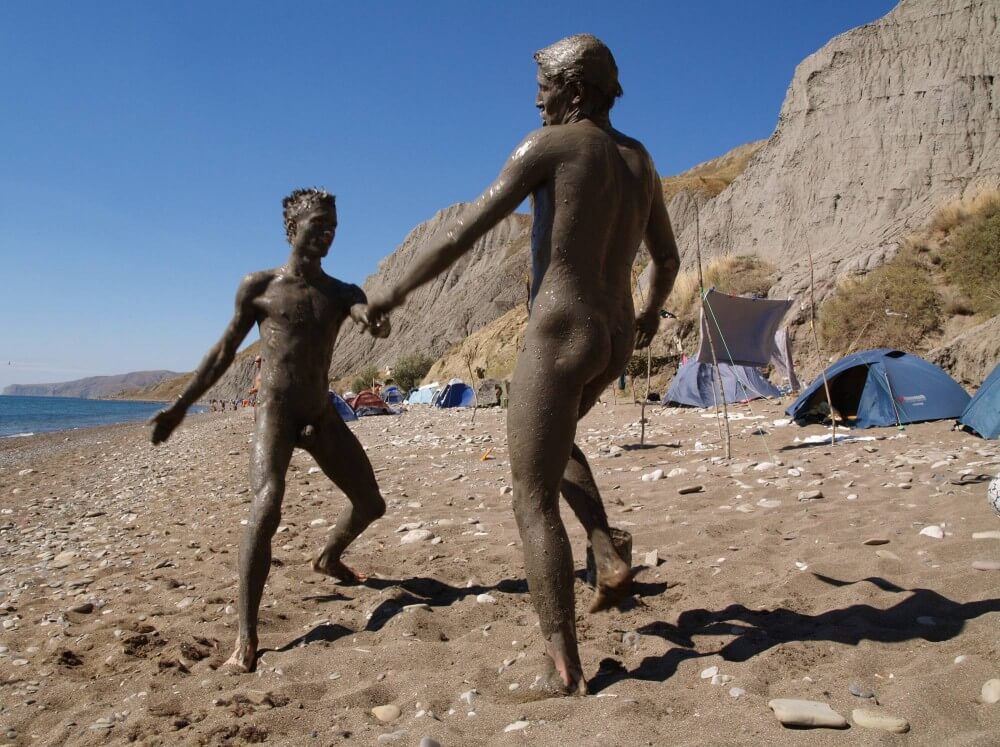 Jr Nudist Nude Beach Mud Soldiers photos - Mutual respect is an important part of the naturist community
