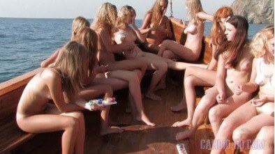 Candid HD: Nudist Boat Cruise Full HD video - Nudism and naturism as a philosophy of life are deeply rooted in respect