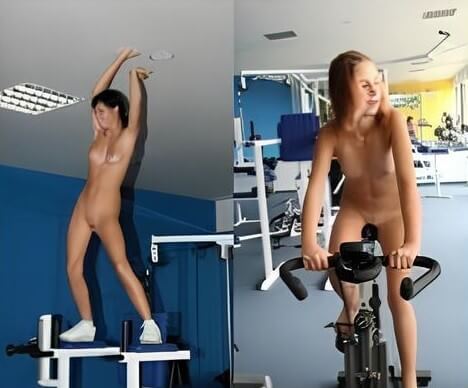 Nudists in the gym pics - Nudism strengthens friendships and mutual respect among people