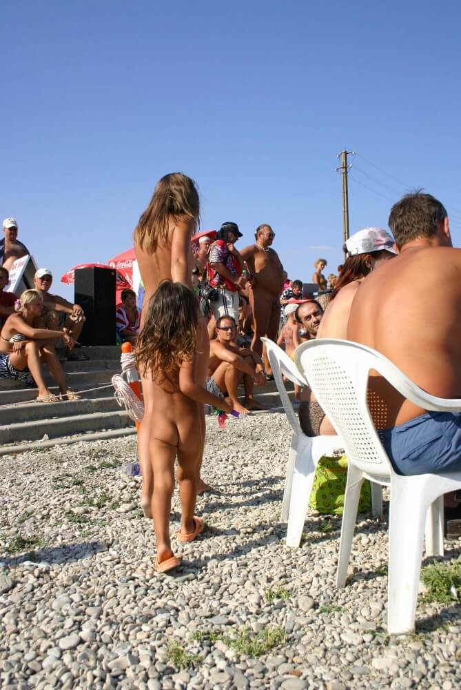 Naturist Standing Sideline - Naturism and nudism help you overcome your fears