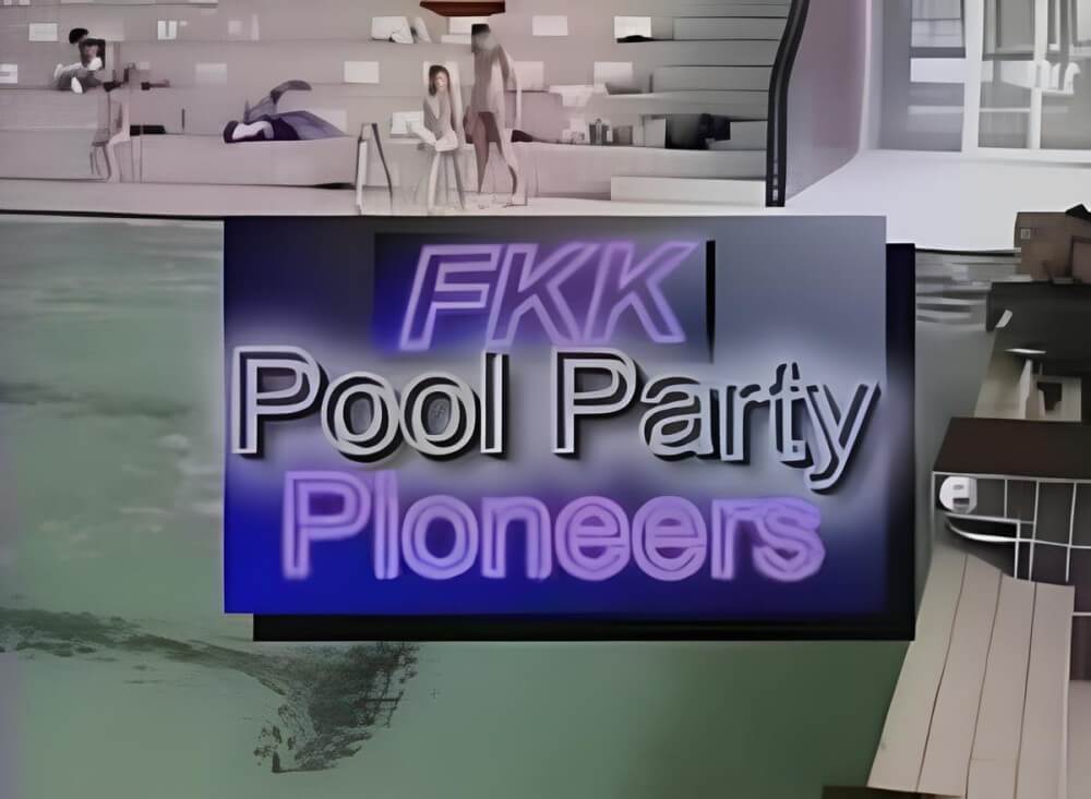 Pool Party Pioneers video - She went out completely naked