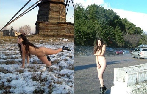 Beautiful Suntan Stretches-Winter Sport pics - Naturism teaches respect for ones body and its beauty