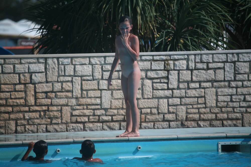 Naturist Pool-Side Singles photos - Nature and nudism are the best home for a person