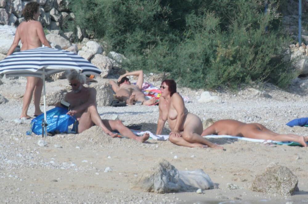 Croatian Baska Beach pics - Happiness is achieved by embracing naturism and nudism in ones life