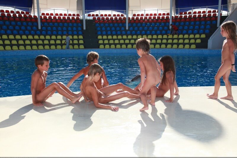 Swimming dolphins photo gallery - People seek in nudism a way to overcome their insecurities
