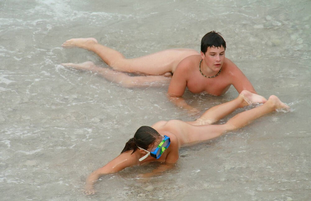 Wading In The Shallows pics - Rejecting Swimsuits