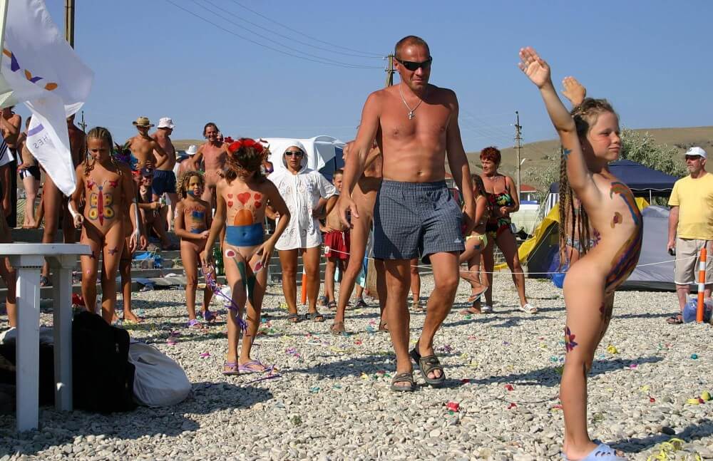 Beach Time Talent Show pics - Unrestricted freedom is a core value in nudism and naturism