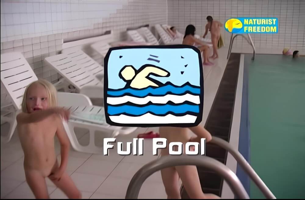 Naturist Freedom: Full Pool - A naturist values sincerity, as well as honesty and openness