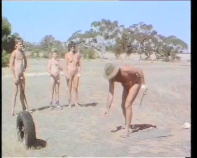 Naturism lifestyle retro - Nudity as an expression of natural beauty