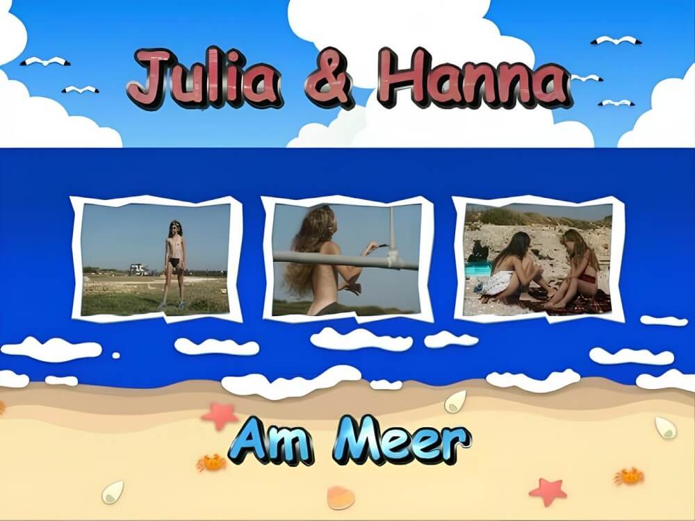 Naturistin: Julia und Hanna am Meer - Naturism as a Way of Life