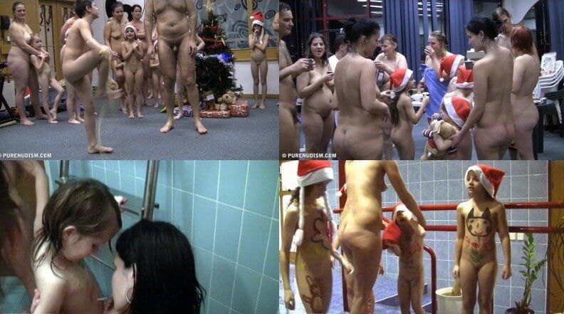 Christmas day Full HD video - Delegation of European Nudists