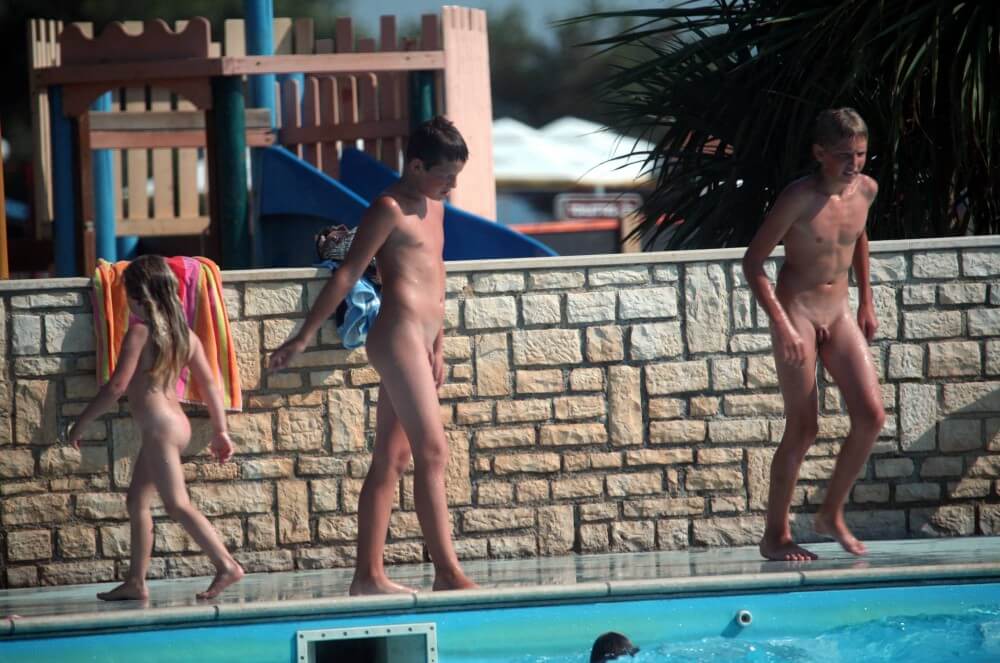 Naturist Pool Assortment photos - Naturism and environmental awareness in the modern world