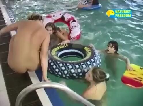 Naturist Freedom Full Pool - Nudity is a part of life without shame or fear