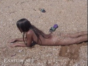 Enature - Walking hand in hand with paradise Full HD - A nude person strives for inner harmony and peace of mind