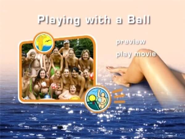 Naturist Freedom: Playing with a ball - Naturism as a way to connect with nature and achieve inner harmony