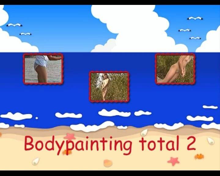 Naturistin: Bodypainting Total 2 - Naturists live in harmony and tranquility