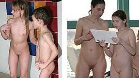 In the pool photos - Connoisseurs of naturism choose nature