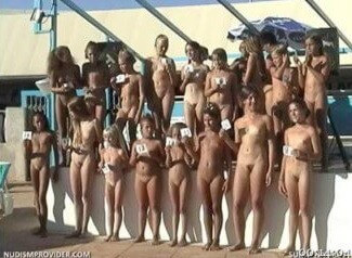 Junior Miss Pageant France video 2 - Nudism helps us understand the true meaning of freedom