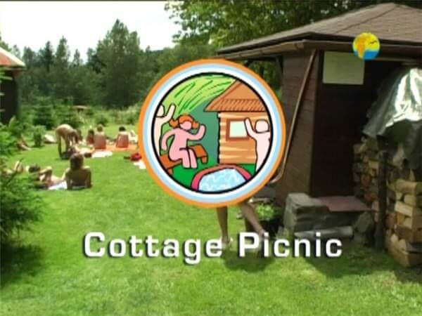 Naturist Freedom: Cottage Picnic DVD - A nudist values simplicity in life and naturalness in expression