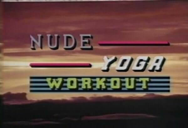 Nude yoga workout retro - Melting under the scorching sun, I sunbathe naked