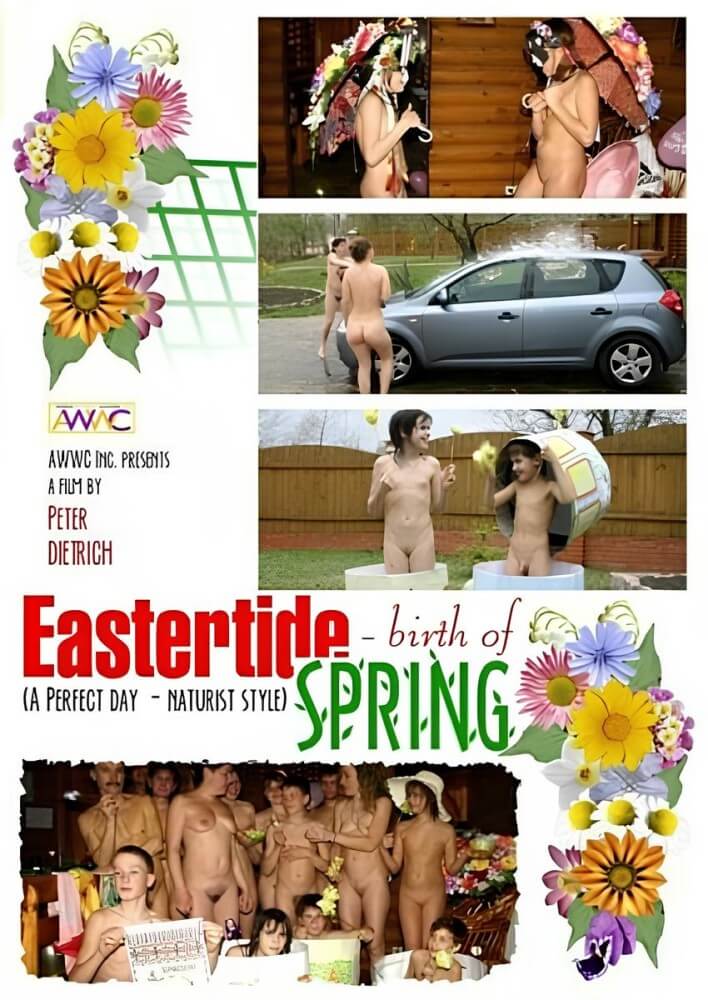 AWWC, Enature - Eastertide Birth Of Spring video - Participation in nudism contributes to personal growth