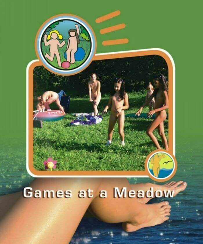 Naturist Freedom: Games at a Meadow - Nudity is a natural way to express respect for nature and oneself