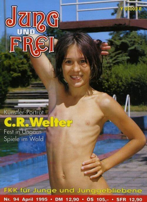 Jung und Frei Nr 94 - Nature provides the energy and strength for life, and well simply be naked