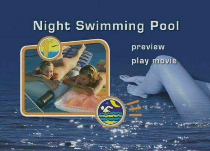 Naturist Freedom: Night swimming pool - Naturists love sunlight and fresh air
