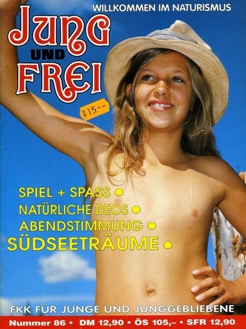 Jung und Frei Nr 86 - Naturism and nudism value openness of mind and body