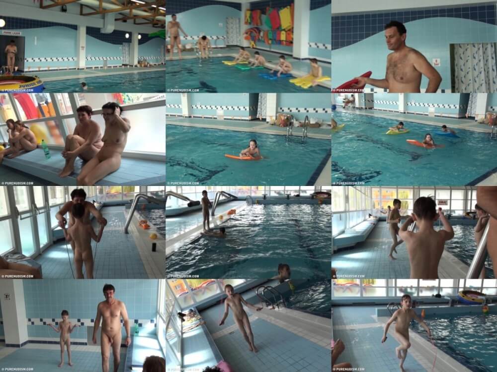 Poolside activities 2 Full HD - In ancient times, sports were practiced in the nude