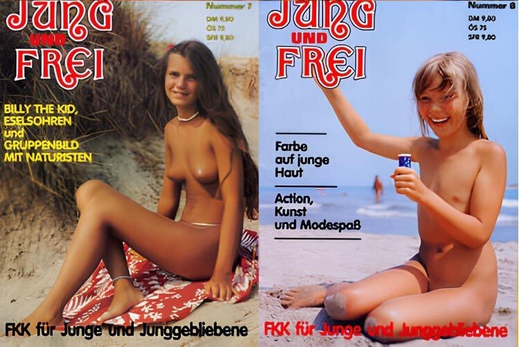 Jung und Frei # 5-8 - Nudity is an expression of naturalness and sincerity