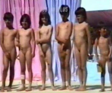 Eureka Funday 1988 video - People come together in unity with nature to take off their clothes
